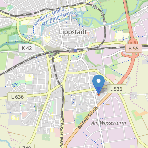 OSM-Routenplaner Hirschberger Str. 64 Lippstadt